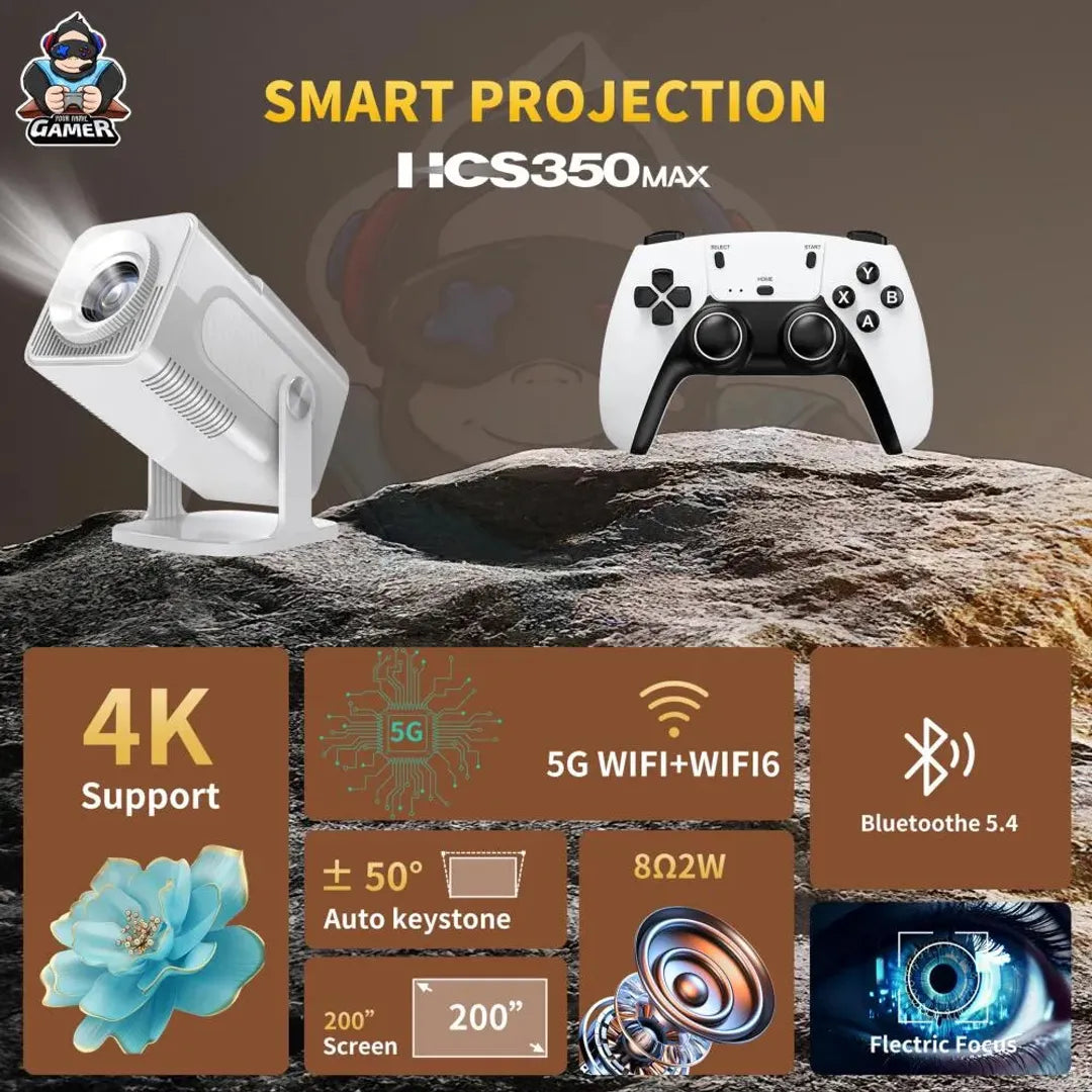 PROYECTOR DE VIDEOJUEGOS SMART GAMER FUL – LEANVI SHOP